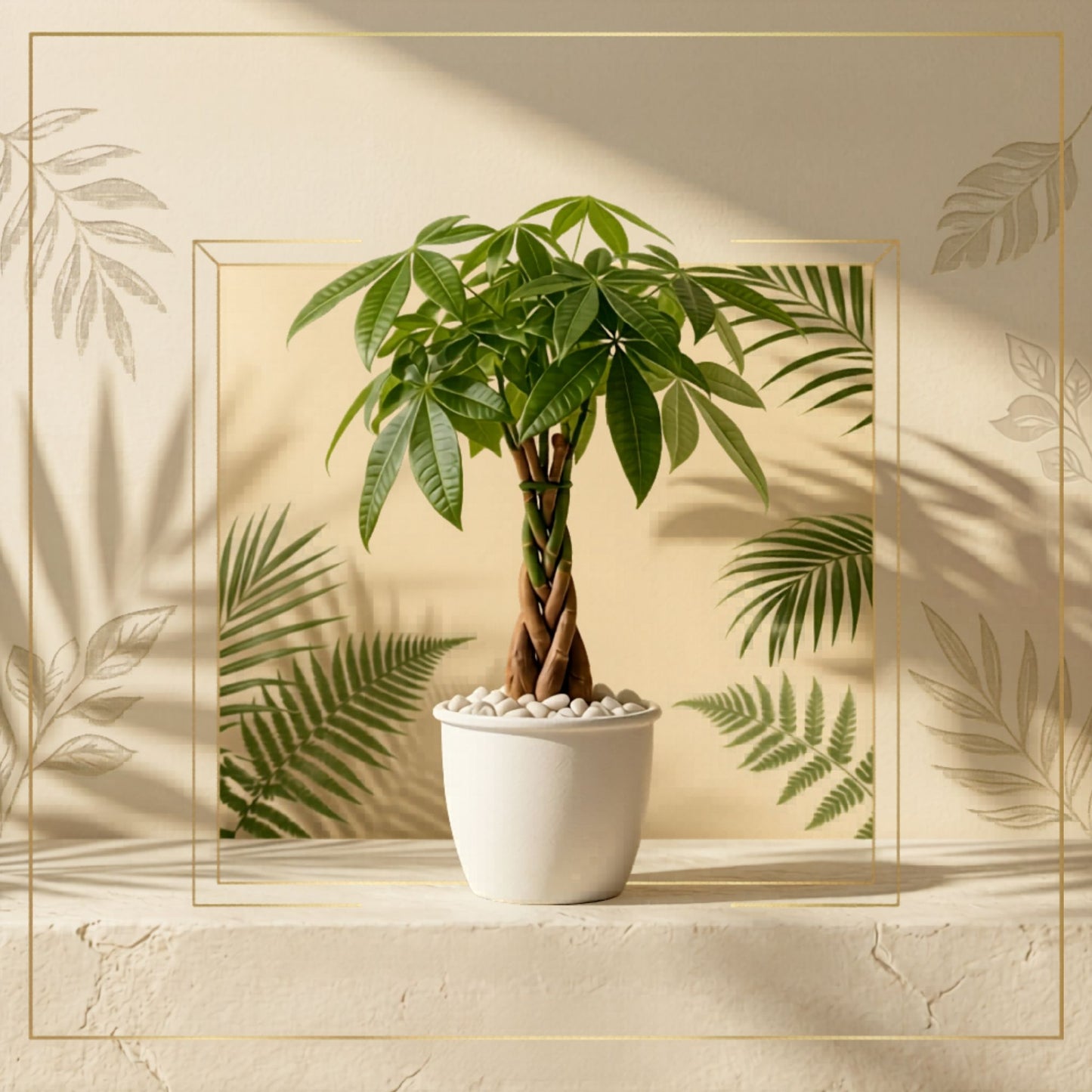 Braided Money Tree