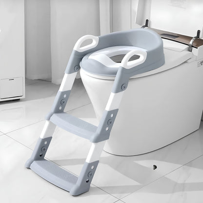 3-in-1 Foldable Baby Potty Seat with Training Ladder