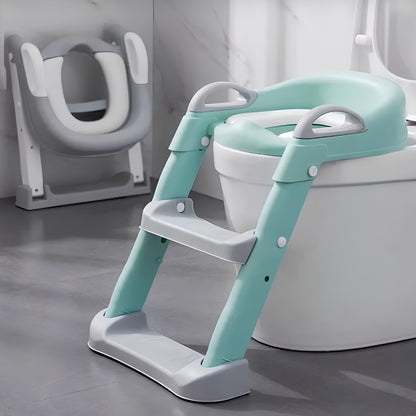 3-in-1 Foldable Baby Potty Seat with Training Ladder